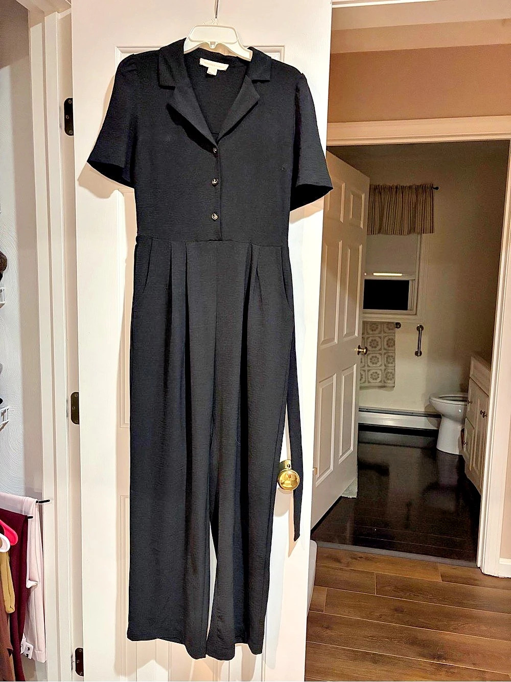 monteau los angeles Black Maxi Romper